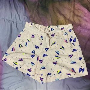 Aerie paper airplane dressy shorts